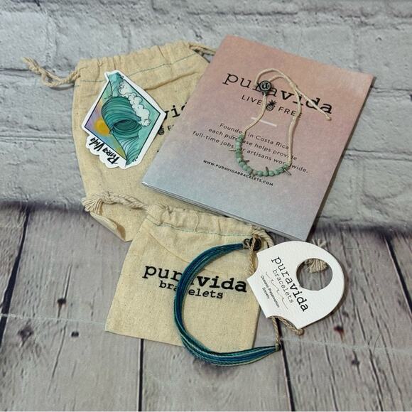 Pura Vida Set of 2 Bracelets - Picture 1 of 3
